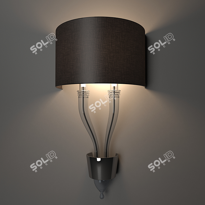 Elegant Barovier & Toso Pandora 3D model image 1