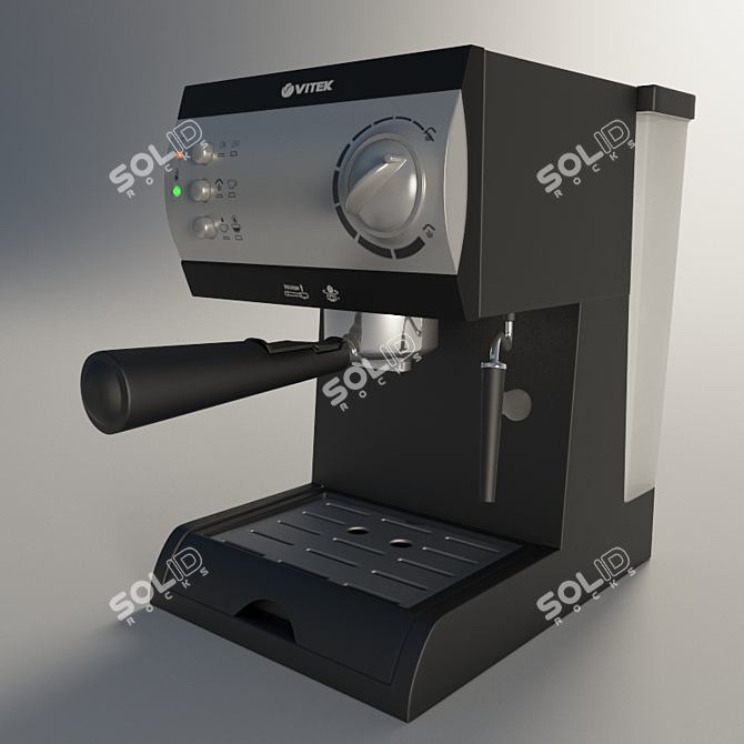 VITEK VT-1511 BK Coffee Maker 3D model image 1