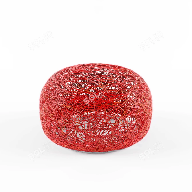 Elevating Comfort: Extruded Footrest 3D model image 1