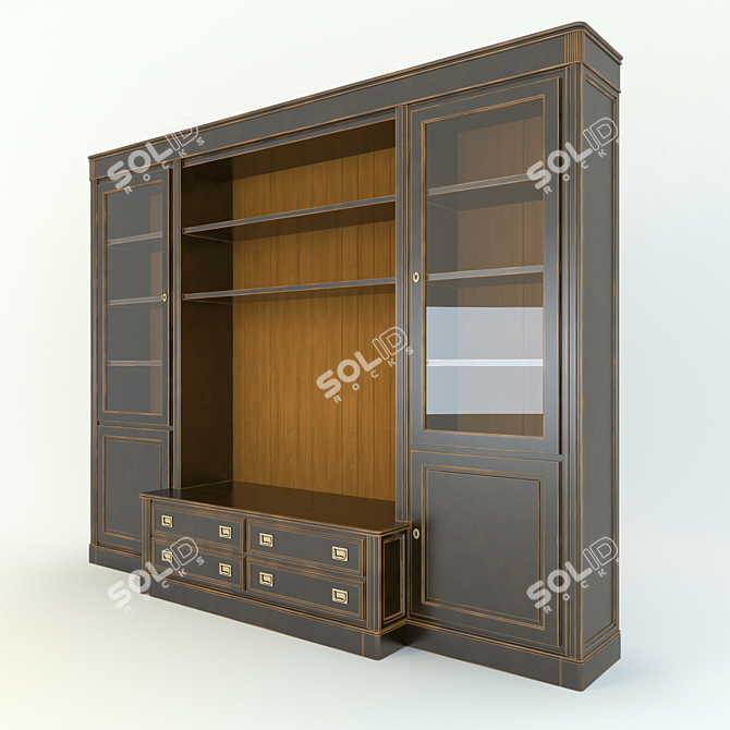 Pregno 800 Parete: Stylish Wall Decor 3D model image 1