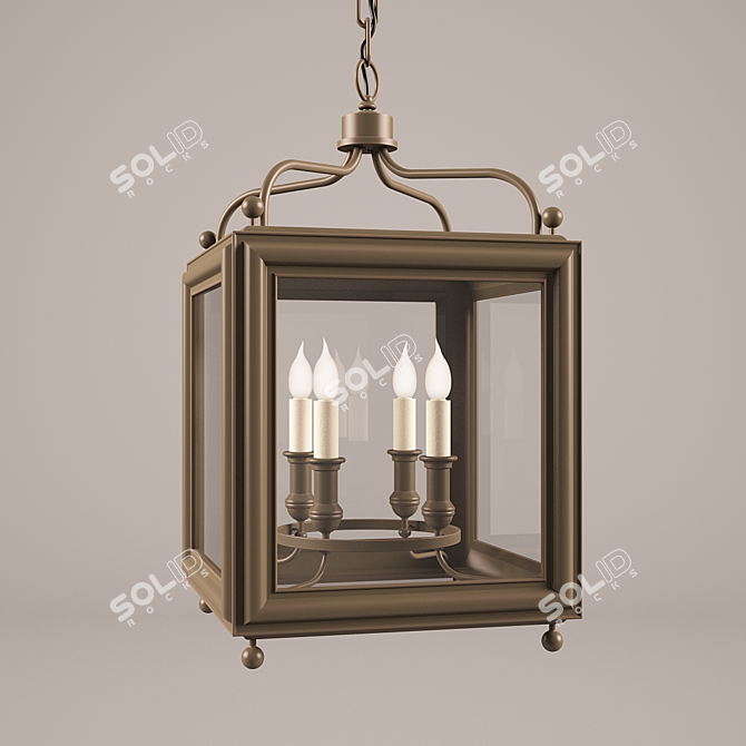 Studio Greggory Pendant | Visual Comfort 3D model image 1