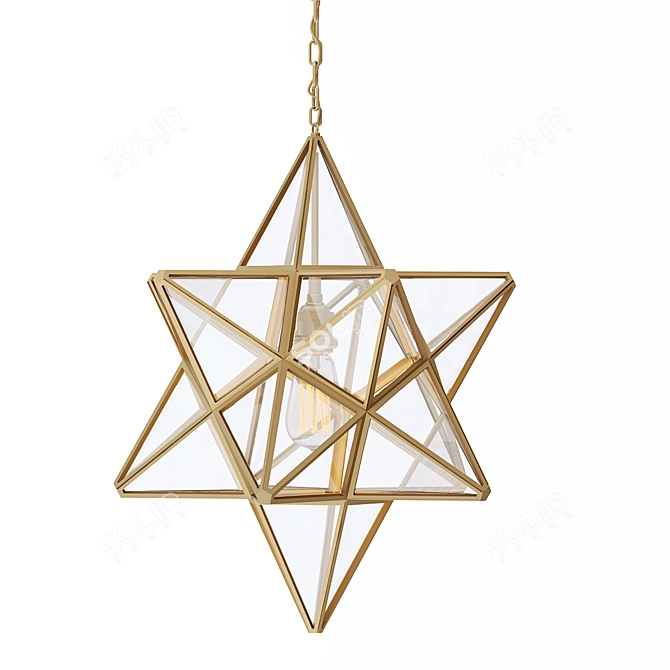 Twinkle Star Lamp 3D model image 1