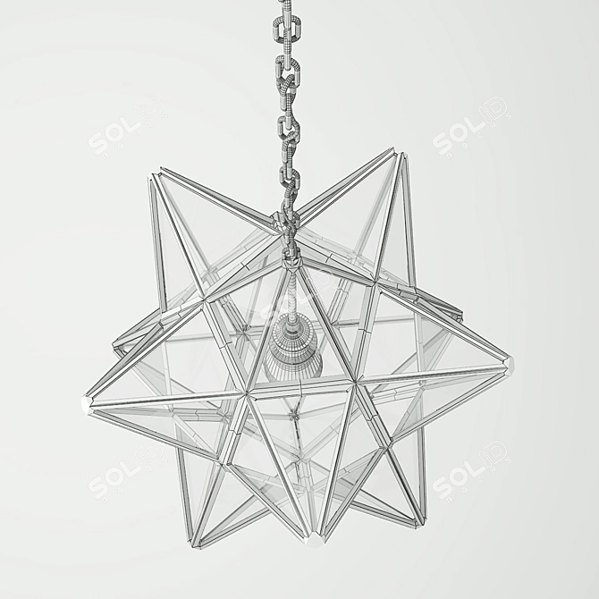 Twinkle Star Lamp 3D model image 2