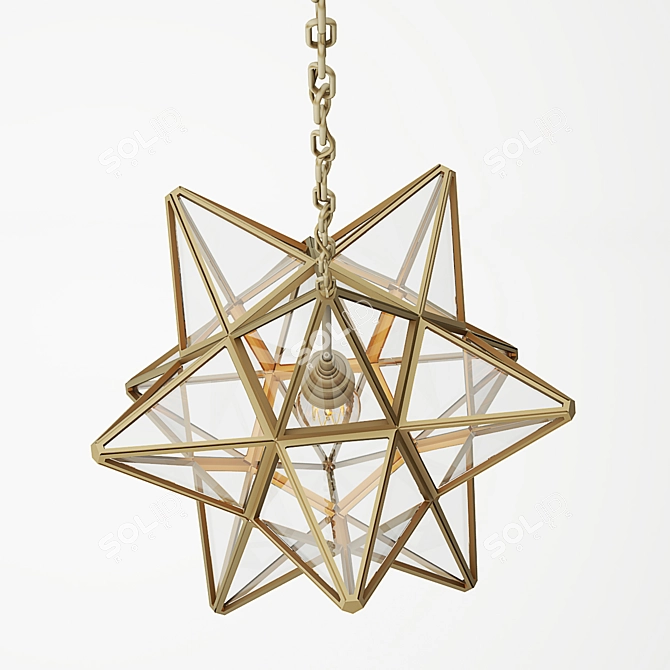 Twinkle Star Lamp 3D model image 3