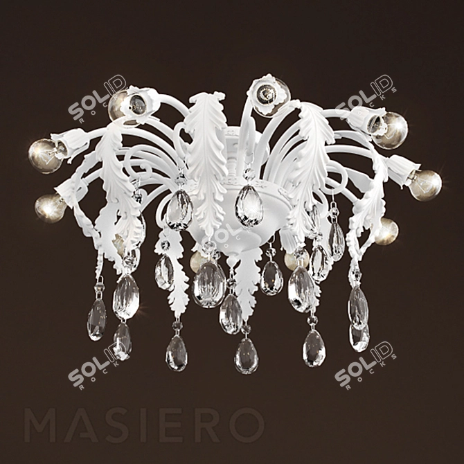 Elegant Italian Masiero6200 PL10 3D model image 1