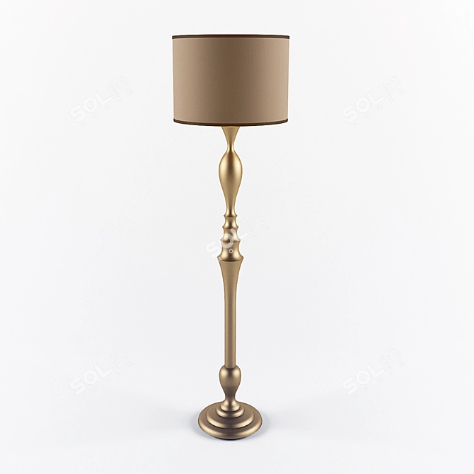 Italian-made Sofia Piantana Floor Lamp: Elegant Illumination 3D model image 1