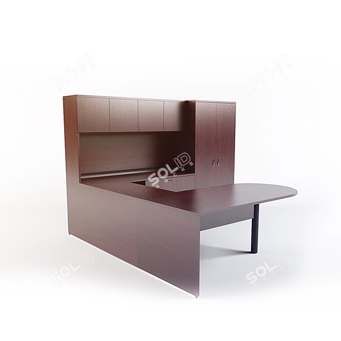 Woodlore Office Collection 3D model image 2