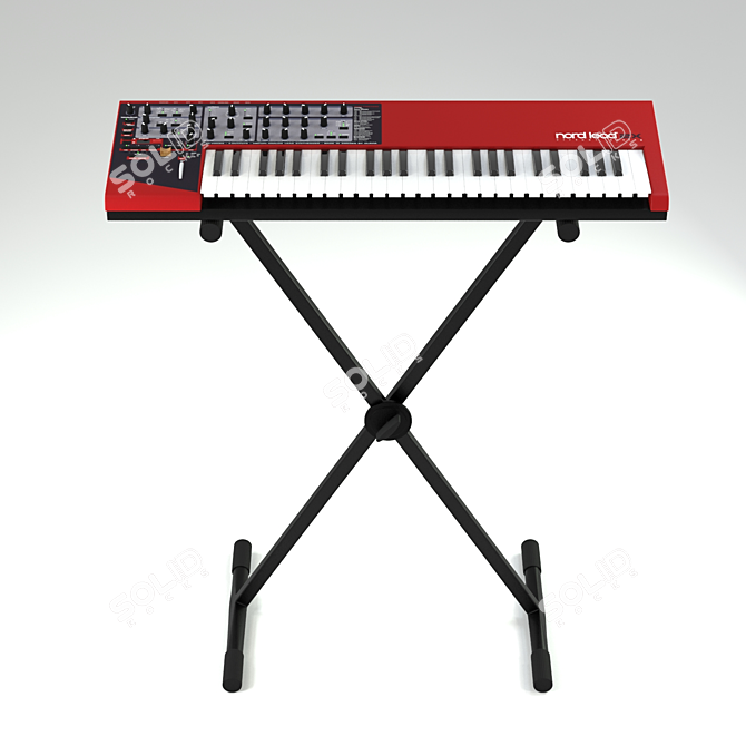 Nord Lead 2X Synth: Powerful Sound, Endless Possibilities 3D model image 1