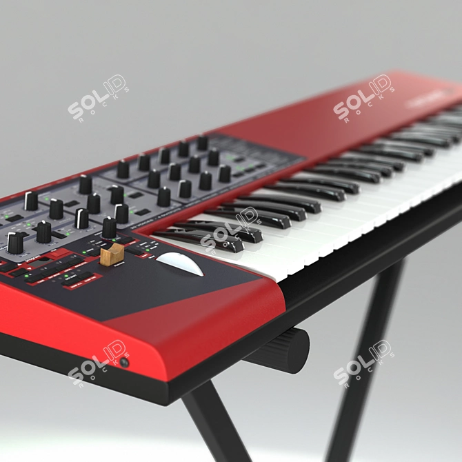 Nord Lead 2X Synth: Powerful Sound, Endless Possibilities 3D model image 2