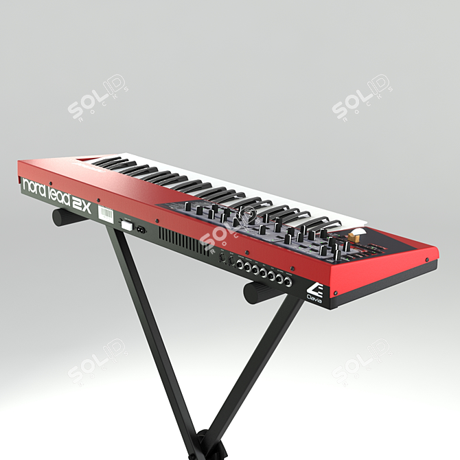 Nord Lead 2X Synth: Powerful Sound, Endless Possibilities 3D model image 3