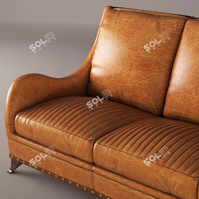 Hancock & Moore Bohemian Sofa 3D model image 2