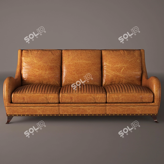 Hancock & Moore Bohemian Sofa 3D model image 3