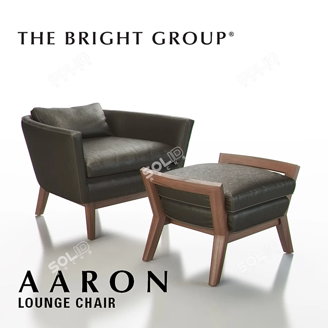 Breezy Comfort: Bright Group Aaron Lounge 3D model image 1