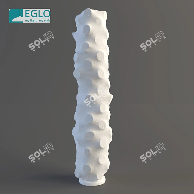 Eglo Cocoon Terrata: Exquisite Austrian Floor Lamp 3D model image 1