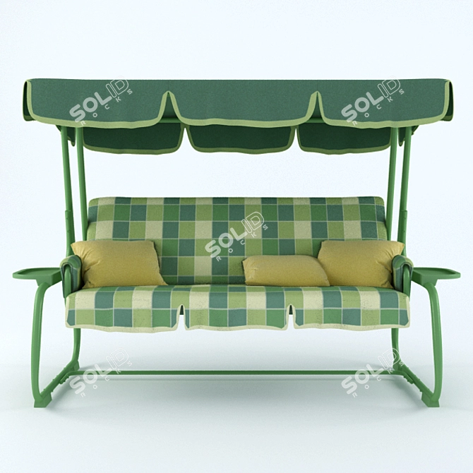 Rodeo Camping Swing 3D model image 2