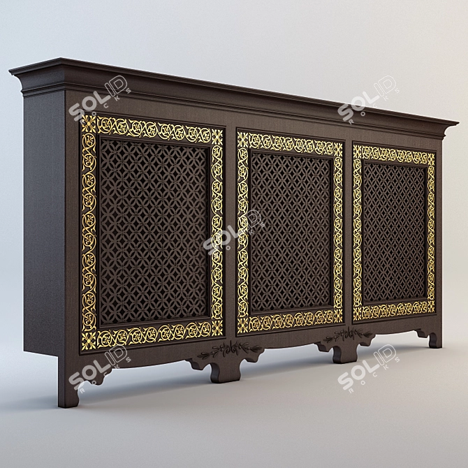 Eldorado 01 Radiator - Efficient Cooling Solution 3D model image 1