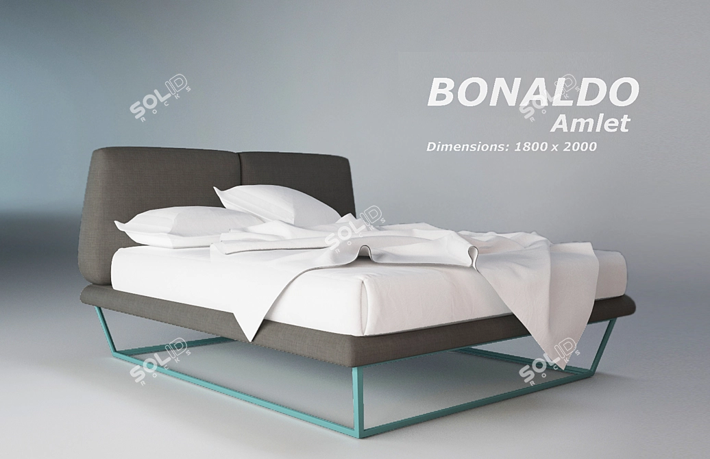 Bonaldo Amlet: Sleek Design King 3D model image 1