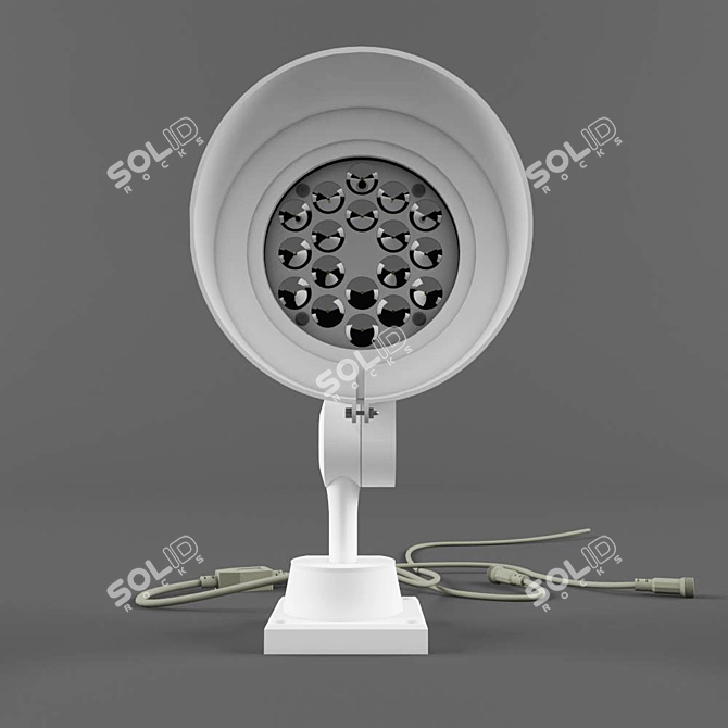 Power Burst 18-S LED Spotlight | DEKKORELLA 3D model image 2