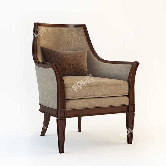 Coast Armchair by Schnadig 3D model image 1