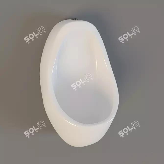 Men's Urinal Flush System 3D model image 1