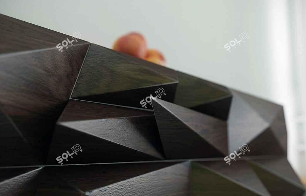 Table Dark Green 3D model image 2