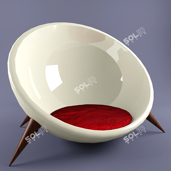 SuperFine Milan Dog Bed 3D model image 1