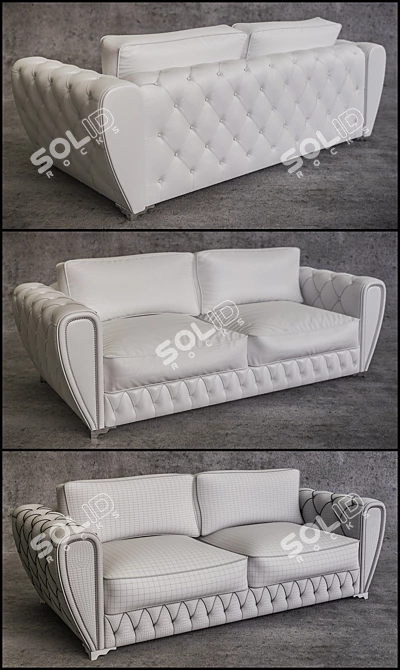 Formenti Prince Nobility Sofa 3D model image 1