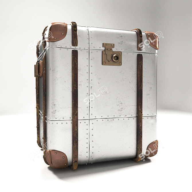 Richards' Big Hinged Chest 3D model image 3