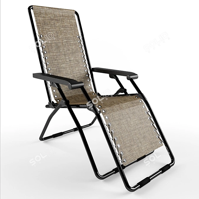 Foldable Bed: 3ds Max 2012 + fbx 3D model image 1