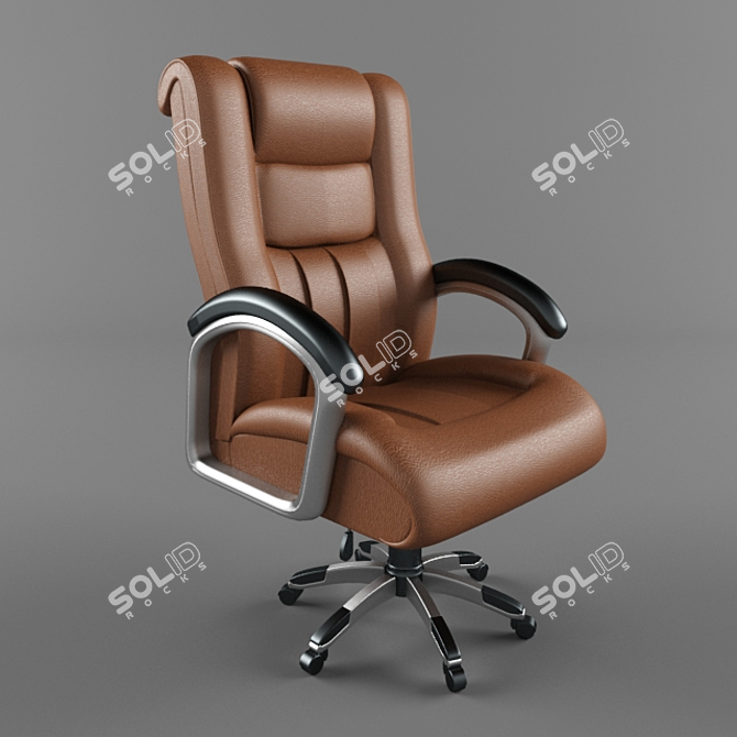 Comfortable seating for relaxation 3D model image 1