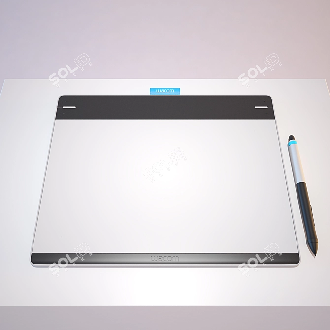 Wacom Intuos M: Precision and Control 3D model image 1