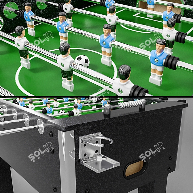 Mini Soccer Game 3D model image 2