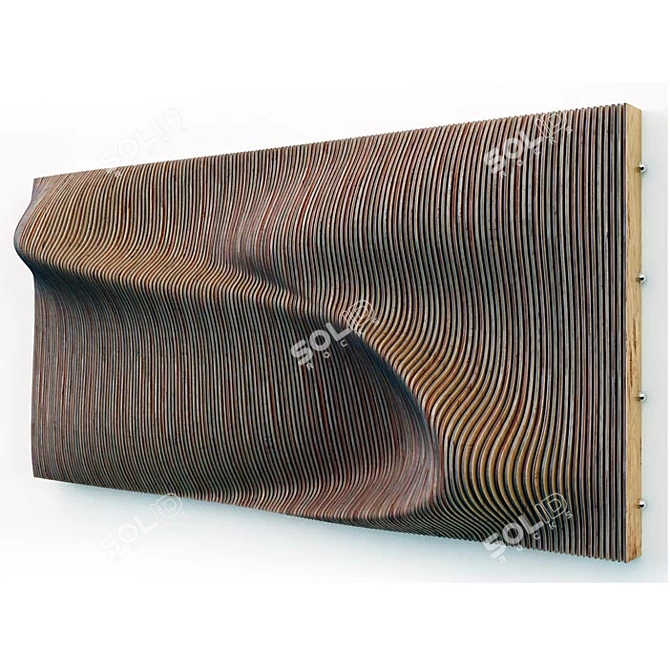 Ethereal Wall Decor 3D model image 1