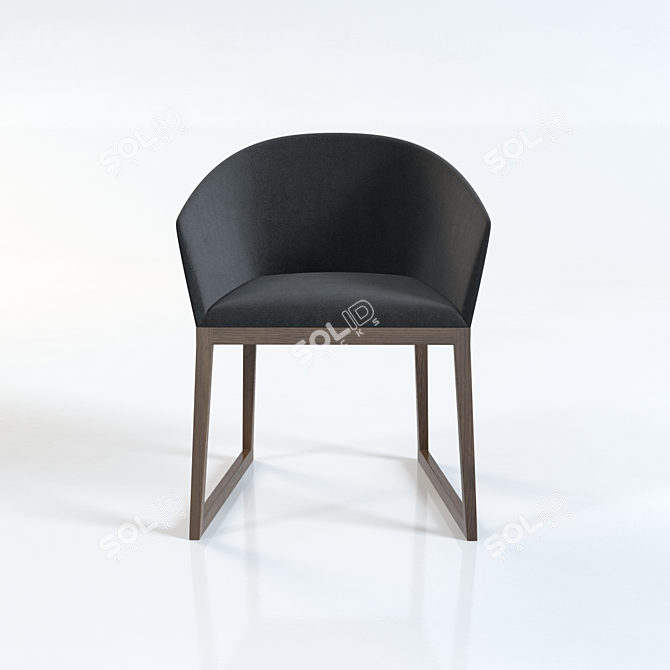 MORGANA Bridge Chair 3D model image 1