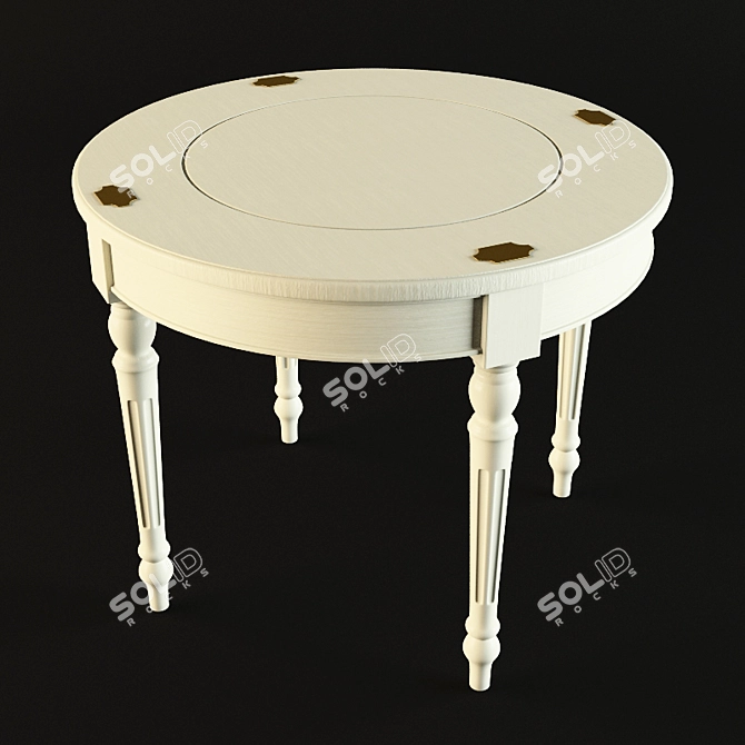 Title: BEC Factory Custom Card Table 3D model image 1