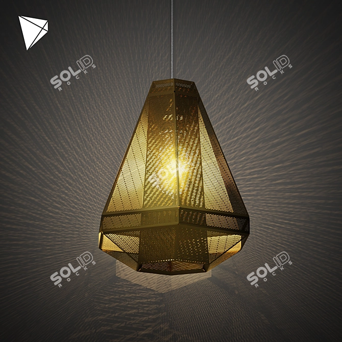 Modern Cell Lamp Collection 3D model image 2