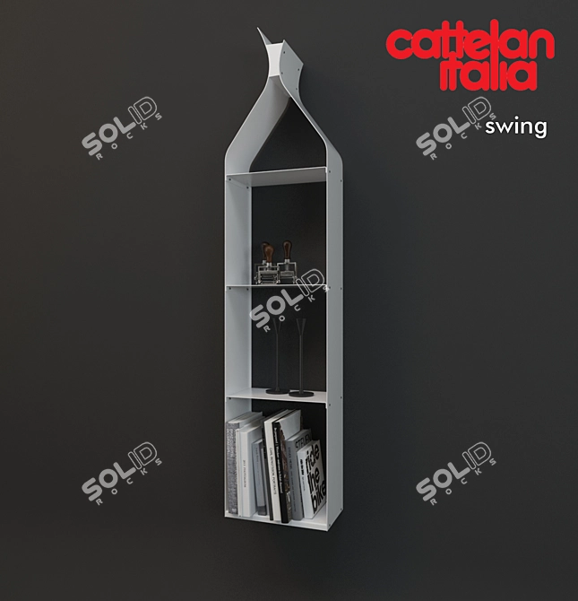 Modern Swing Chair by Cattelan Italia 3D model image 1