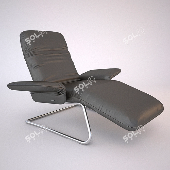 Title: Relax and Unwind with Koinor Imperio Chair. 3D model image 1
