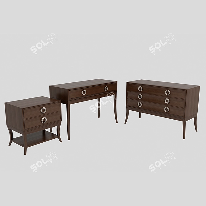 Savoy Collection: Italian Luxury Furniture 3D model image 1