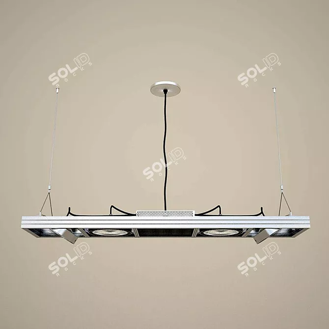 TechGlow Luminaire 3D model image 2