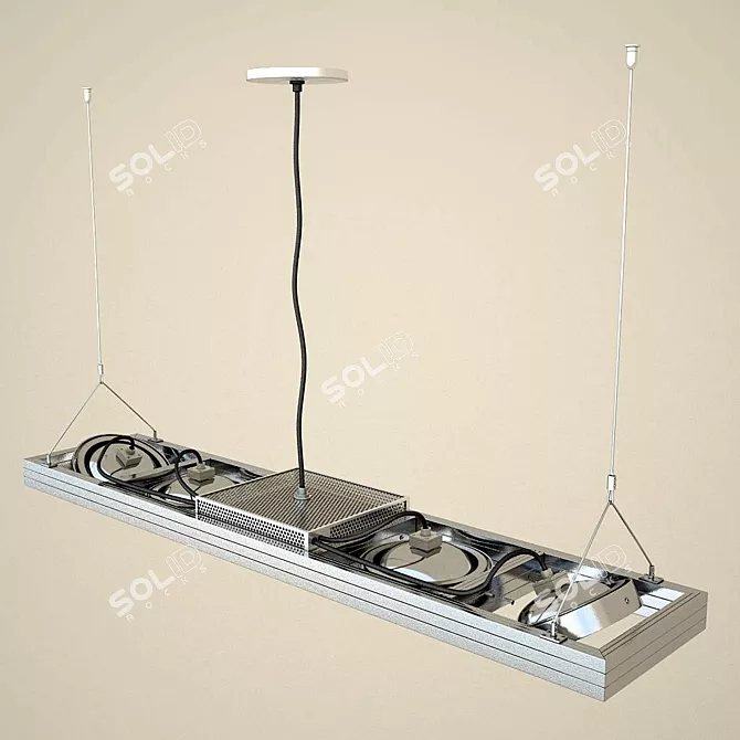 TechGlow Luminaire 3D model image 3