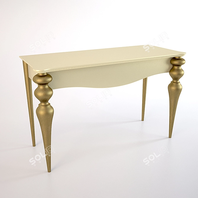 Galiano Pasion: Dressing Table - Sleek and Elegant 3D model image 2