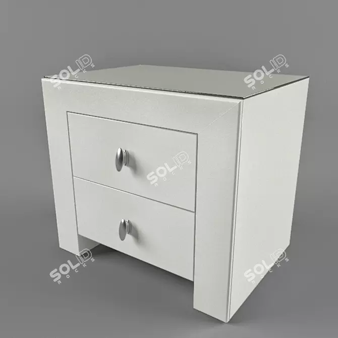 Devon Cupboard: Compact and Stylish 3D model image 1