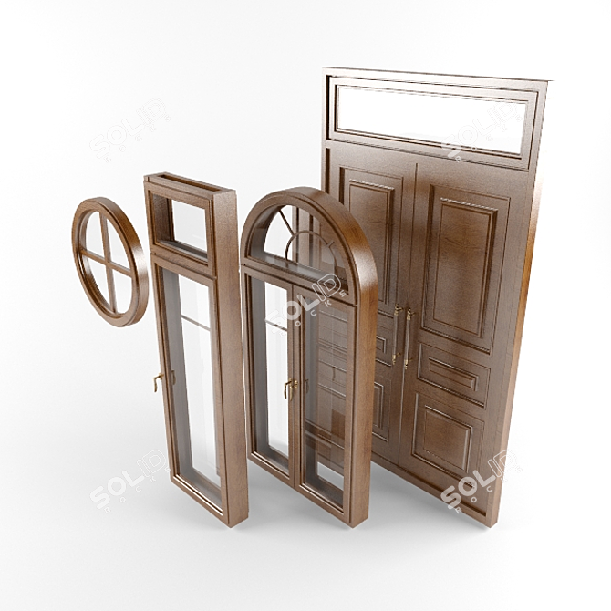 All-in-One Windows and Doors 3D model image 1