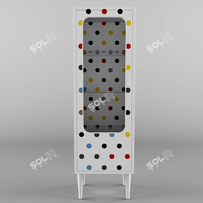 Seletti Pea Wardrobe: Cosmopolitan Elegance 3D model image 2