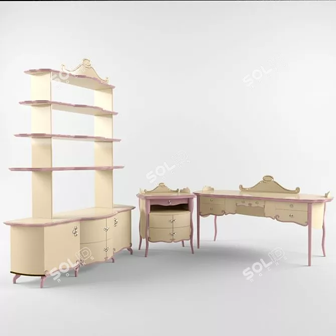 Furniture for children&#39;s Forni Mobili Orchidea 3D model image 1