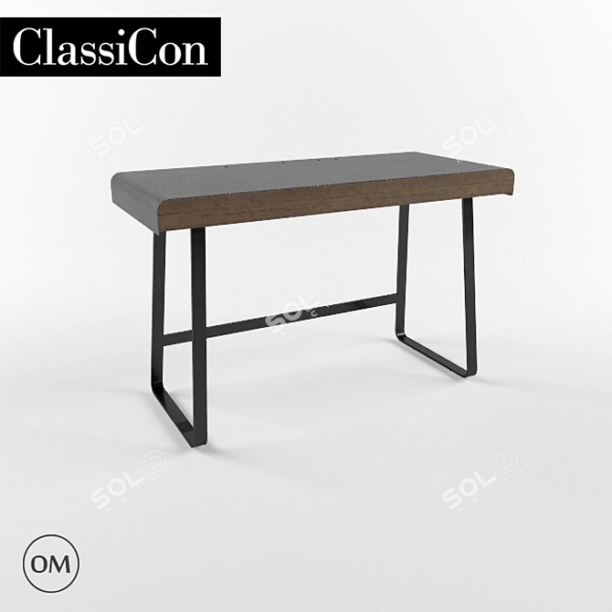 Elegant ClassiCon Pegasus Desk 3D model image 1