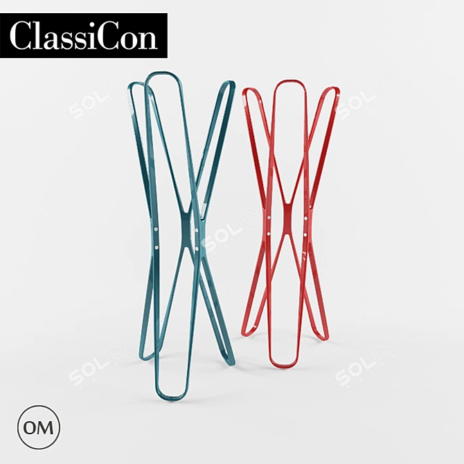 Saturn Coat Stand: Sleek & Stylish 3D model image 1