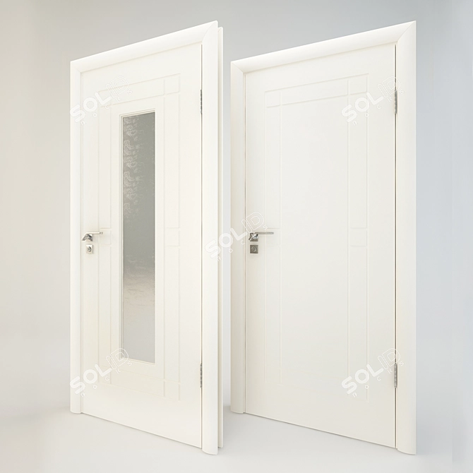 Imola 5 and Imola 5 Up Door Collection 3D model image 3