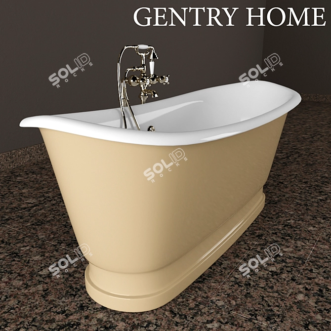 Luxury GENTRY HOME Epoque Desk 3D model image 2